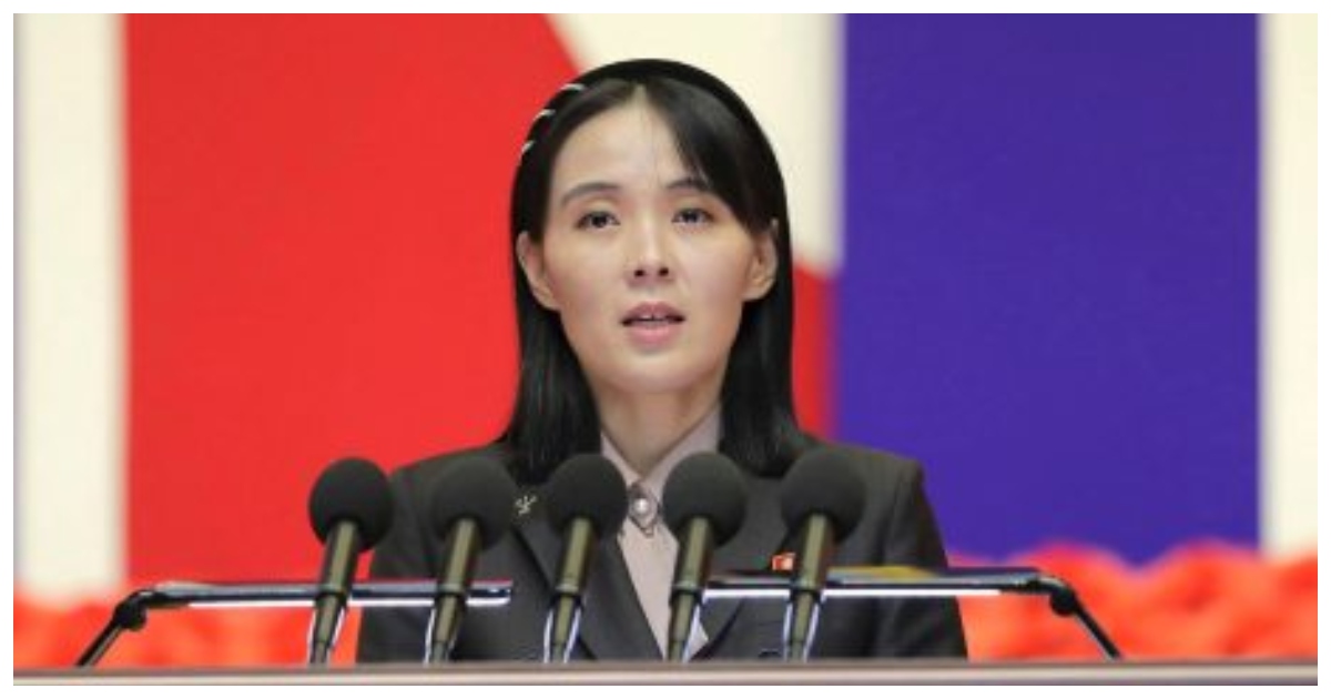 নর্থ কোরিয়ার নেতা কিম জং উনের বোন ও প্রভাবশালী নেত্রী  কিম ইয়ো জং। ছবি: দ্য ডিপ্লোম্যাট